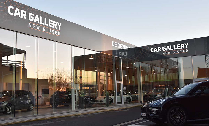 Car Gallery De Geyndt - toonzaal exterieur